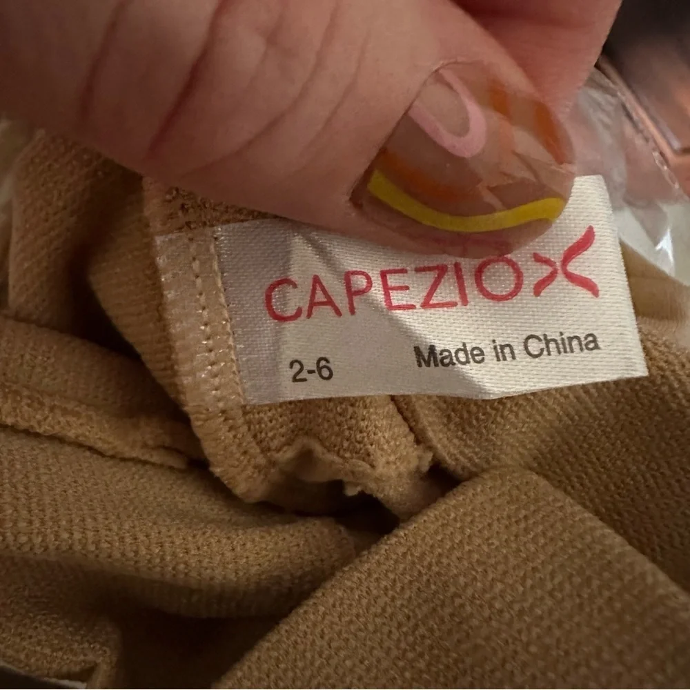 Capezio Footed Tights Child 2-6 tan color